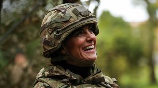 Kate Middleton in combat gear