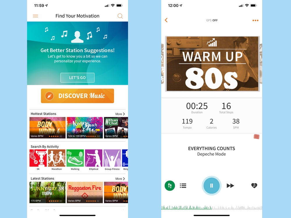 best running apps: RockMyRun