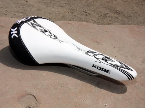 KORE's new Torsion T-Rail DJ saddle features a shorter nose and narrower width than most of its other saddles.