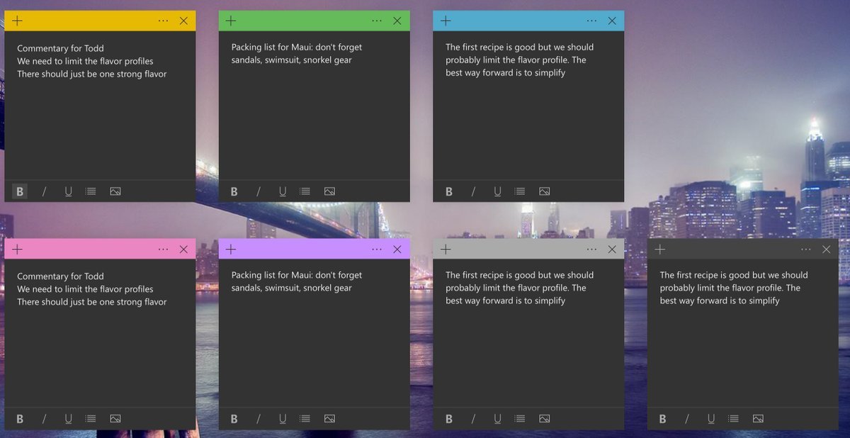 Microsoft Sticky Notes adds full dark faster syncing for Insiders | Windows Central
