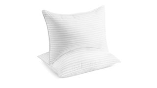 Best pillows for sleeping: Beckham Hotel Collection Gel Pillow for back sleepers offer good posture support