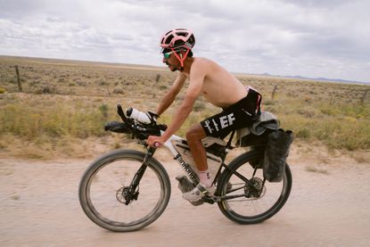 Lachlan Morton on the Tour Divide