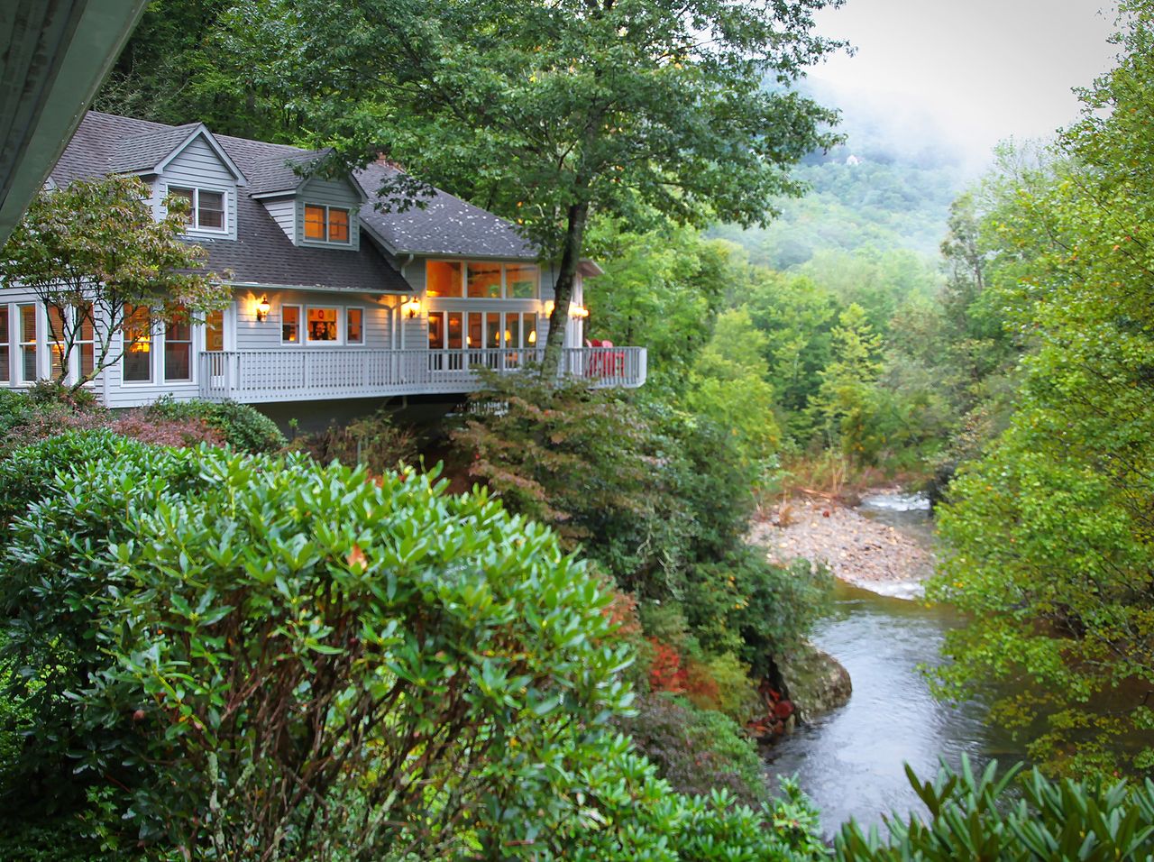 A home in Burnsville, North Carolina.