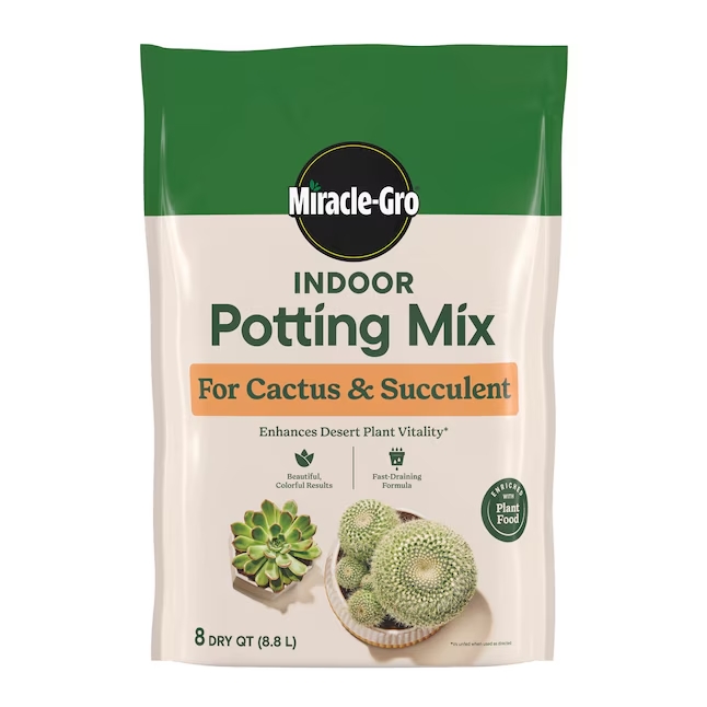 Lowe's succulent potting mix