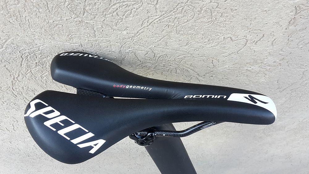 Boonen runs the Specialized BG Romin Plus saddle