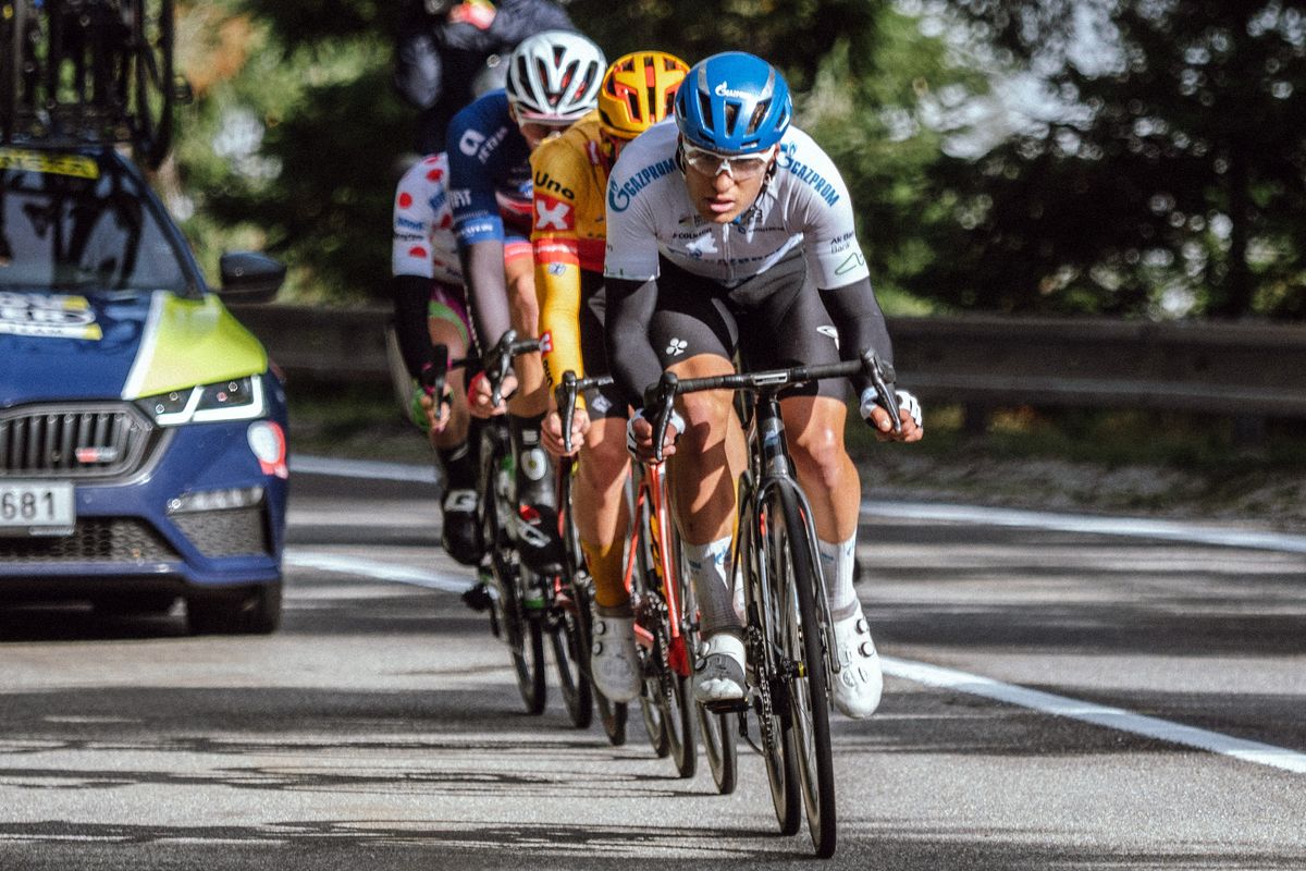 Tour de Slovaquie 2021 65th Edition 2nd stage Spisske Podhradie Dolny Kubin 1797 km 17092021 Eirik Lunder NOR Gazprom RusVelo photo Igor StancikBettiniPhoto2021
