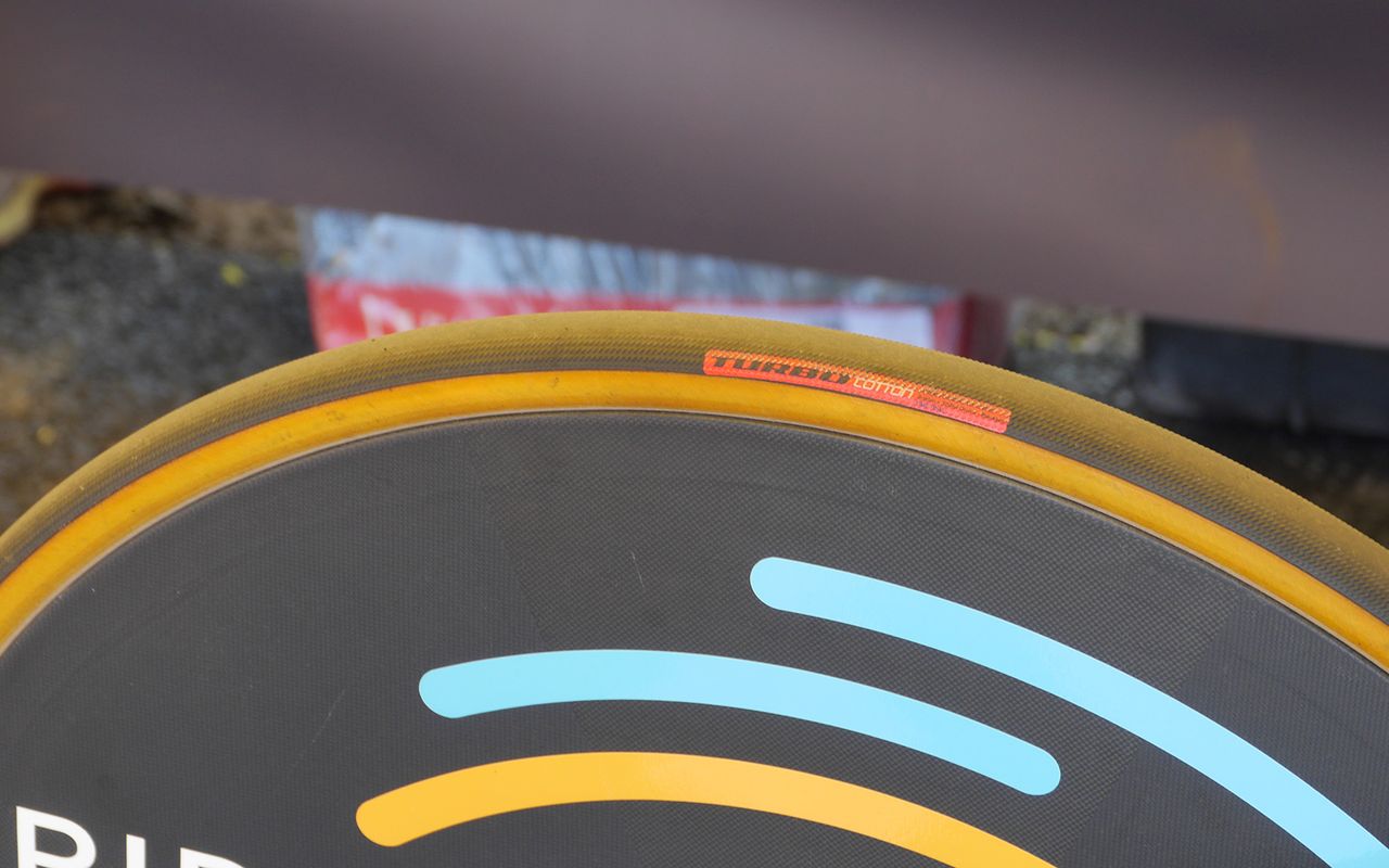 Both of the Specialized sponsored teams used S-Works Turbo Cotton clinchers for the TT