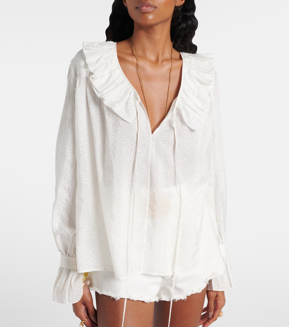 Chlo&amp;eacute;, Ruffled blouse