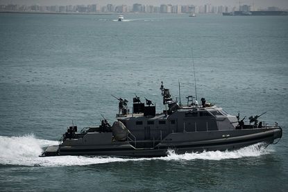 U.S. naval exercises in Bahrain