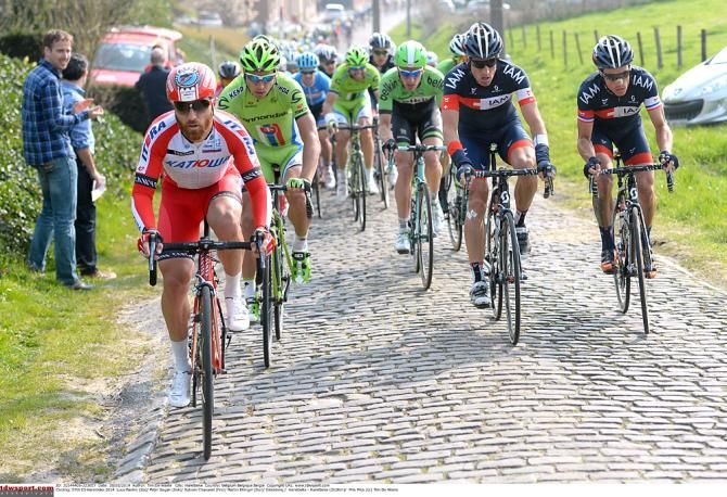 Luca Paolini did a ton of work in the Classics but came away empty handed for himself