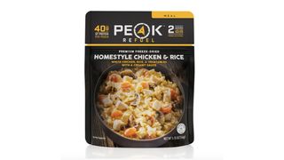 Peak 2 Refuel Homestyle Chicken & Rice on white background