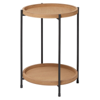Wood-effect side table, £22, George Home at Asda