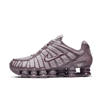 Nike Shox Tl Women's Shoes - Pumice/night Maroon/plum Eclipse/pumice - Size 5