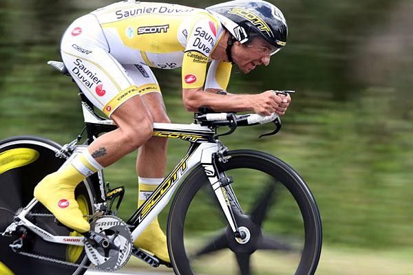 Juan Jos&eacute; Cobo (Saunier Duval-Scott) lost more time today in addition to the 38 seconds yesterday.