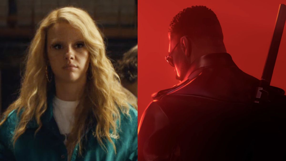 Mia Goth starring in &#039;MaXXXine,&#039; a clip from Marvel&#039;s Announcement Trailer for Marvel&#039;s Blade videogame.