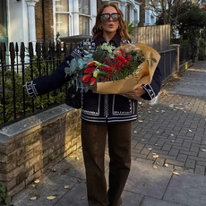 Rebecca Ferraz Wyatt wears a leather trainer outfit 2026.