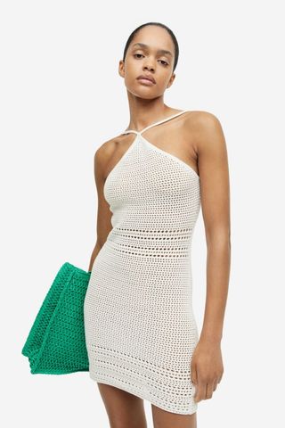 H&M Crochet-Look Dress