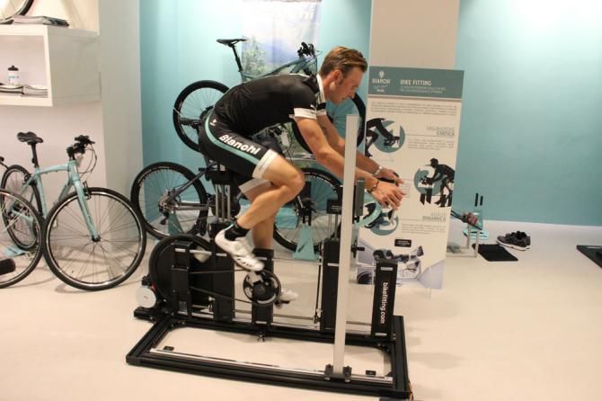 Customers can enjoy a bike-fit before or after their coffee