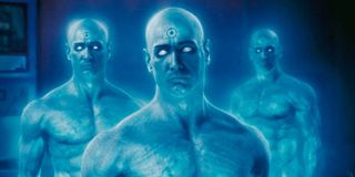 Billy Crudup as Dr. Manhattan in Watchmen