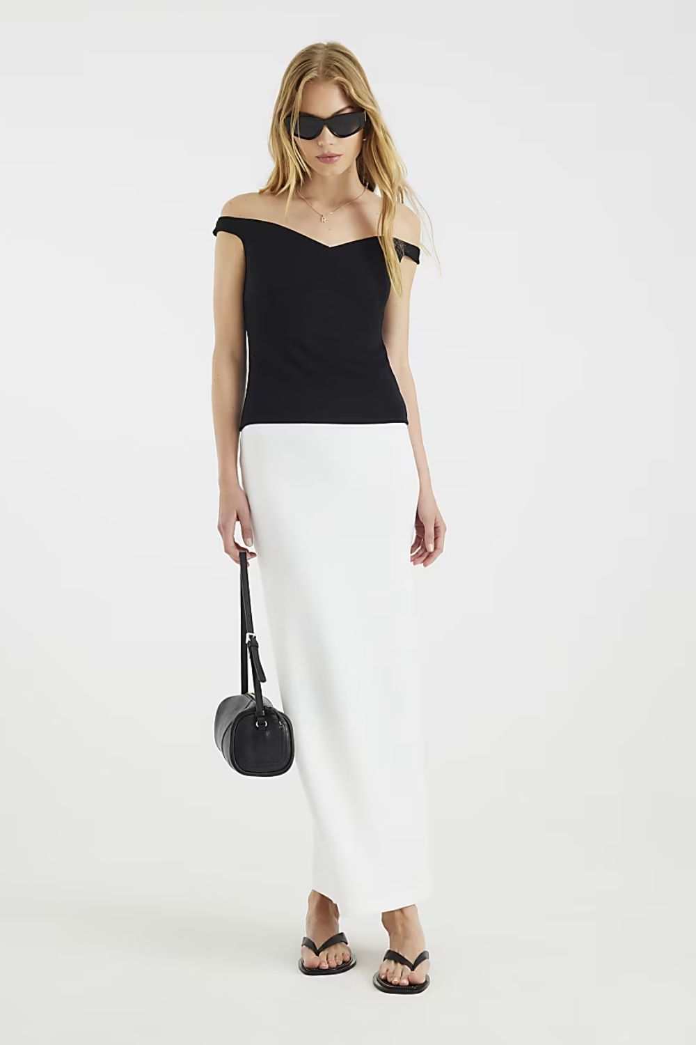 White Maxi Skirt