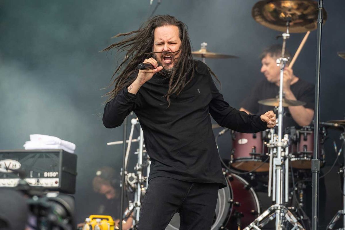 Jonathan Davis at Download festival