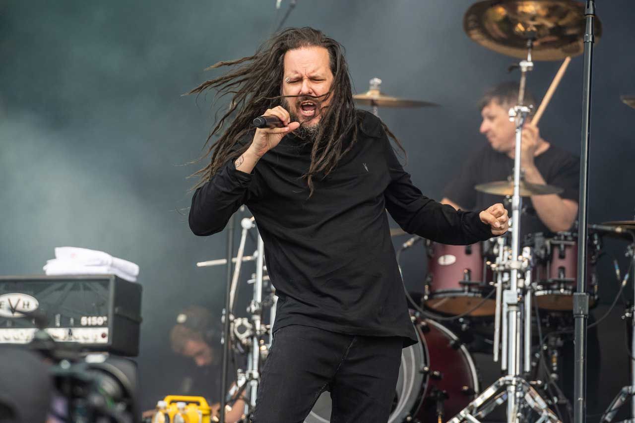 Jonathan Davis at Download festival
