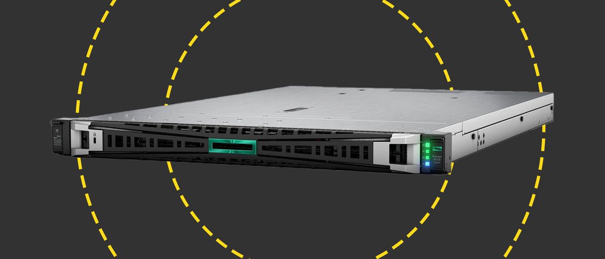 The HPE ProLiant DL325 Gen11 on the ITPro background