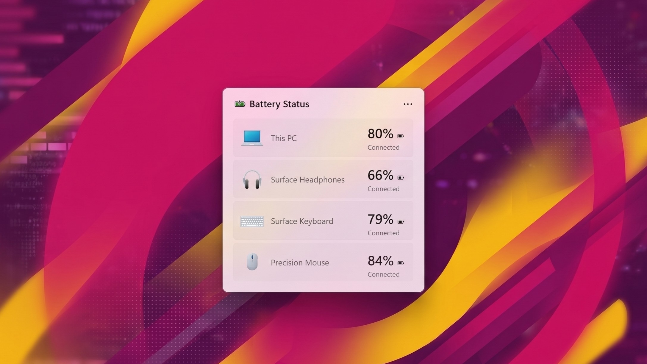 Battery Widget