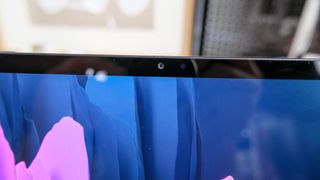 Samsung Galaxy Tab S7 and S7 Plus review webcam