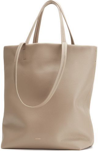 Tall Easy Leather Tote