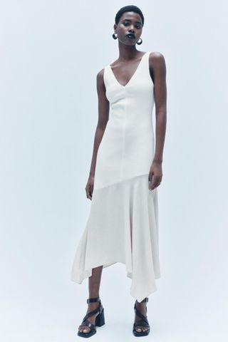 ZARA, Mixed Slip Dress