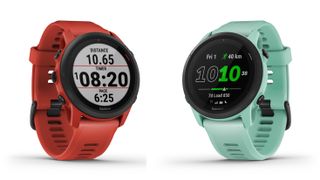 The Forerunner 745 is also available in neo tropic and magma red