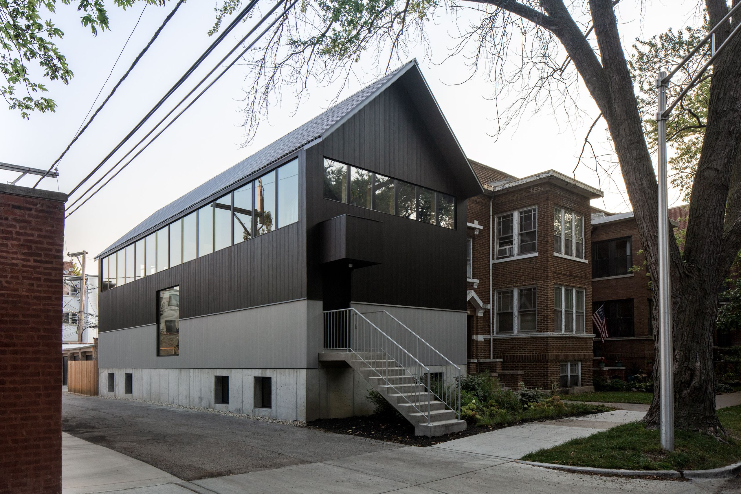 Kwong Von Glinow transforms pitched-roof house in Chicago | Wallpaper*