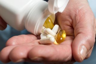 omega-3 and white pills