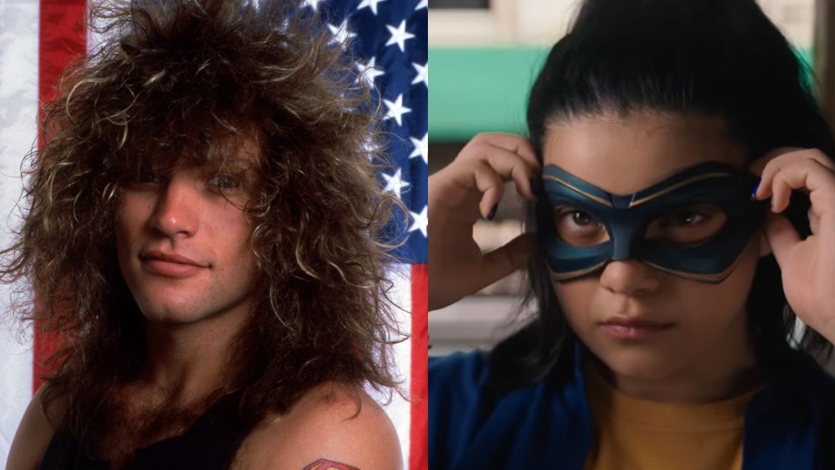 Bon Jovi and Ms Marvel