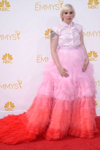 Lena Dunham Emmys 2014
