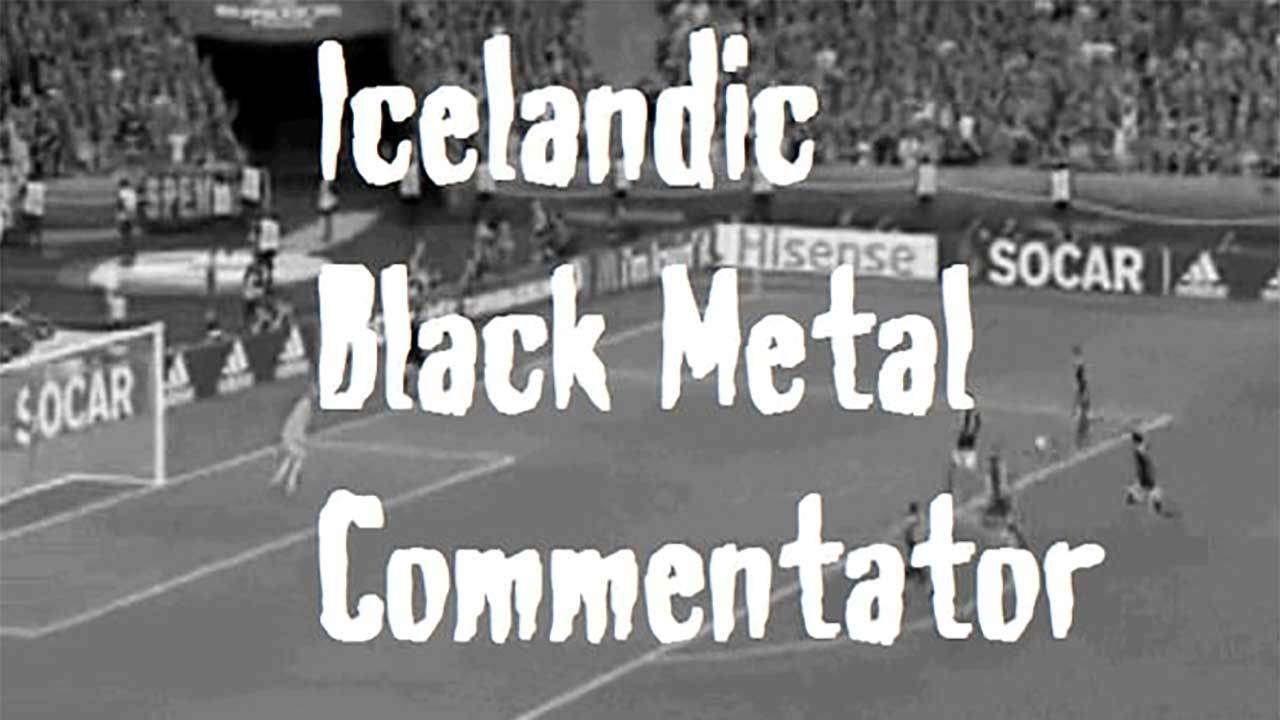 Icelandic black metal commentator