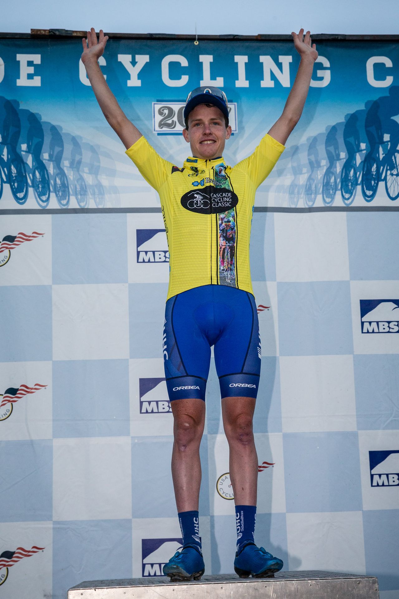 Gavin Manion (UnitedHealthcare) goes into the final day in yellow.