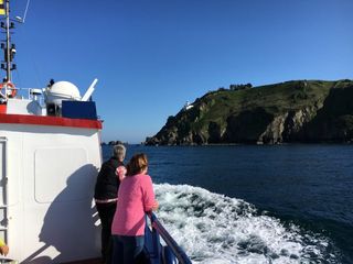 The ferry trip to Sark