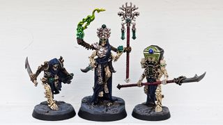 Thanatek's Tithe miniatures from Games Workshop, painted by Will Salmon.