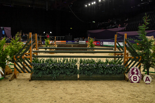 Fence 8ab: Heatherbank Oxer