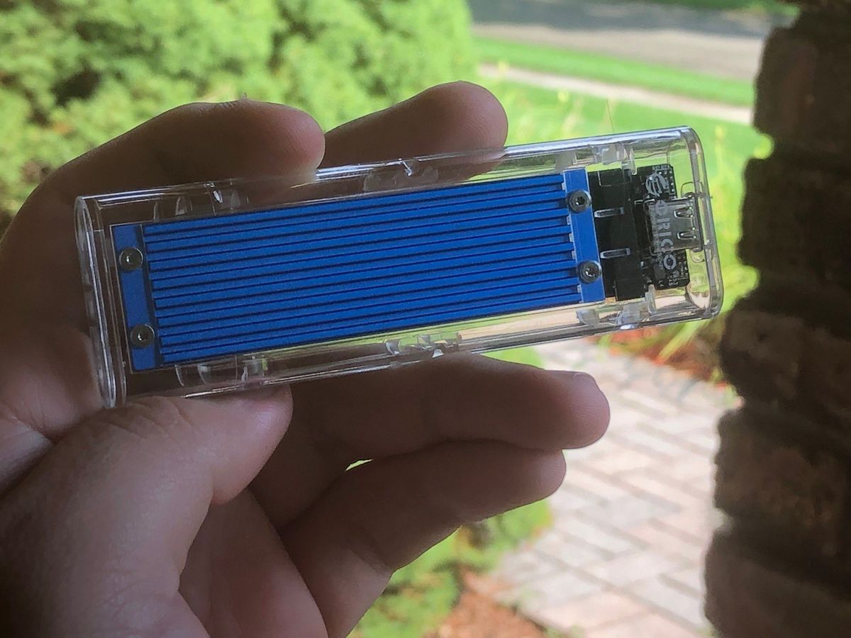 ORICO NVMe M.2 Hard Drive Enclosure review Big value in a small package Windows Central
