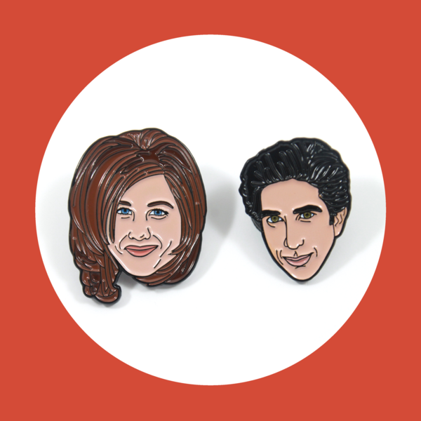 Flick through the images to see various pin designs