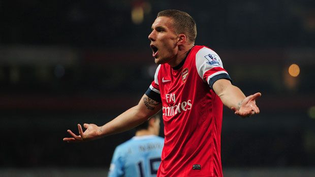 Arsenal&amp;#039;s Lukas Podolski