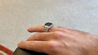 A far away look at the Casio smart ring