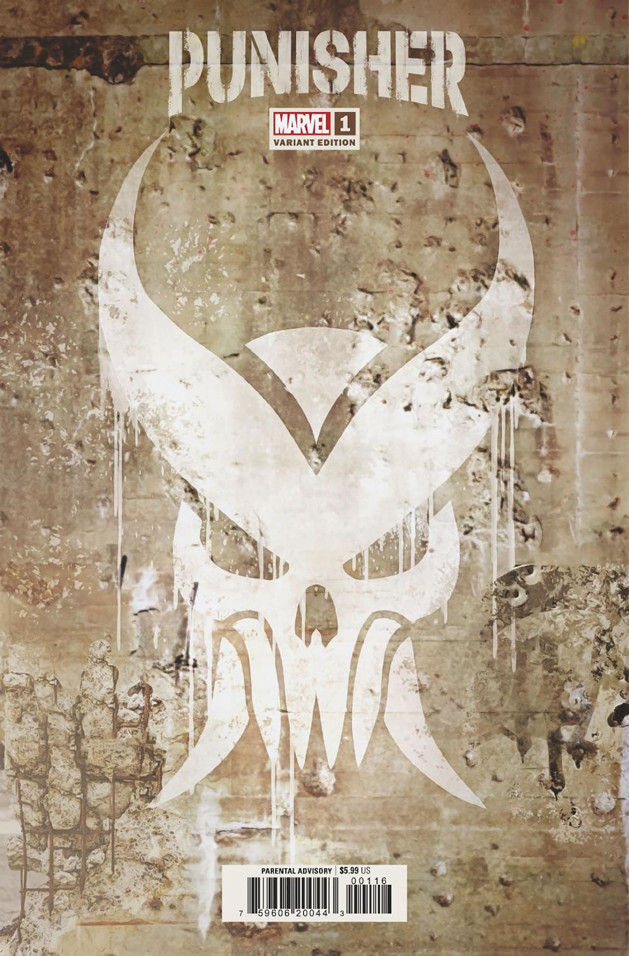 Punisher #1 variant cover