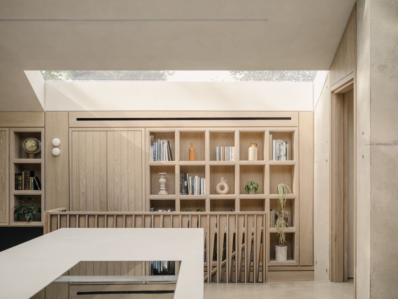 Views of the upstairs living spaces
