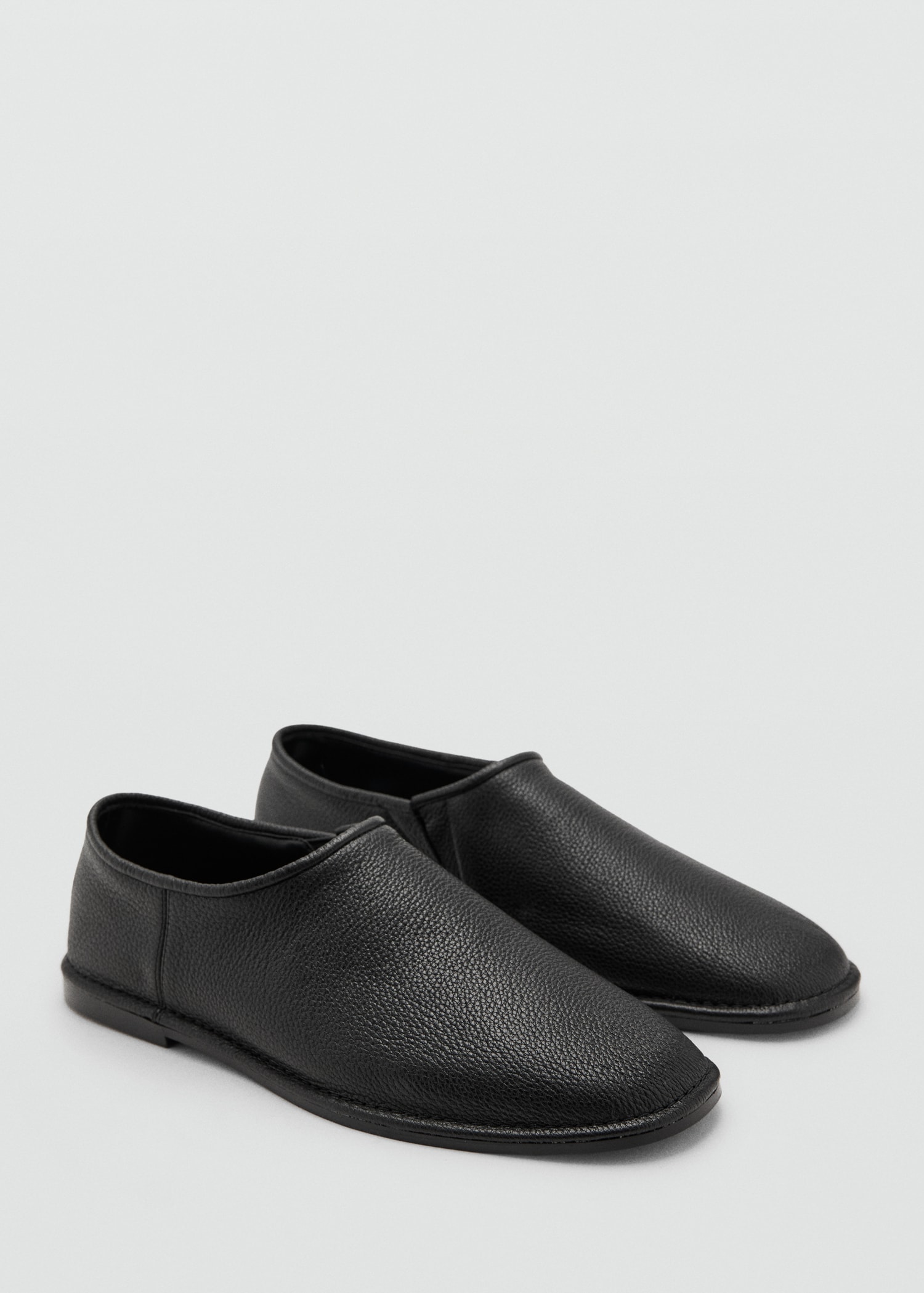 Leather Flat Shoes - Women | Mango United Kingdom