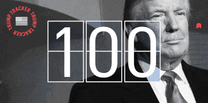 Trump first 100 days