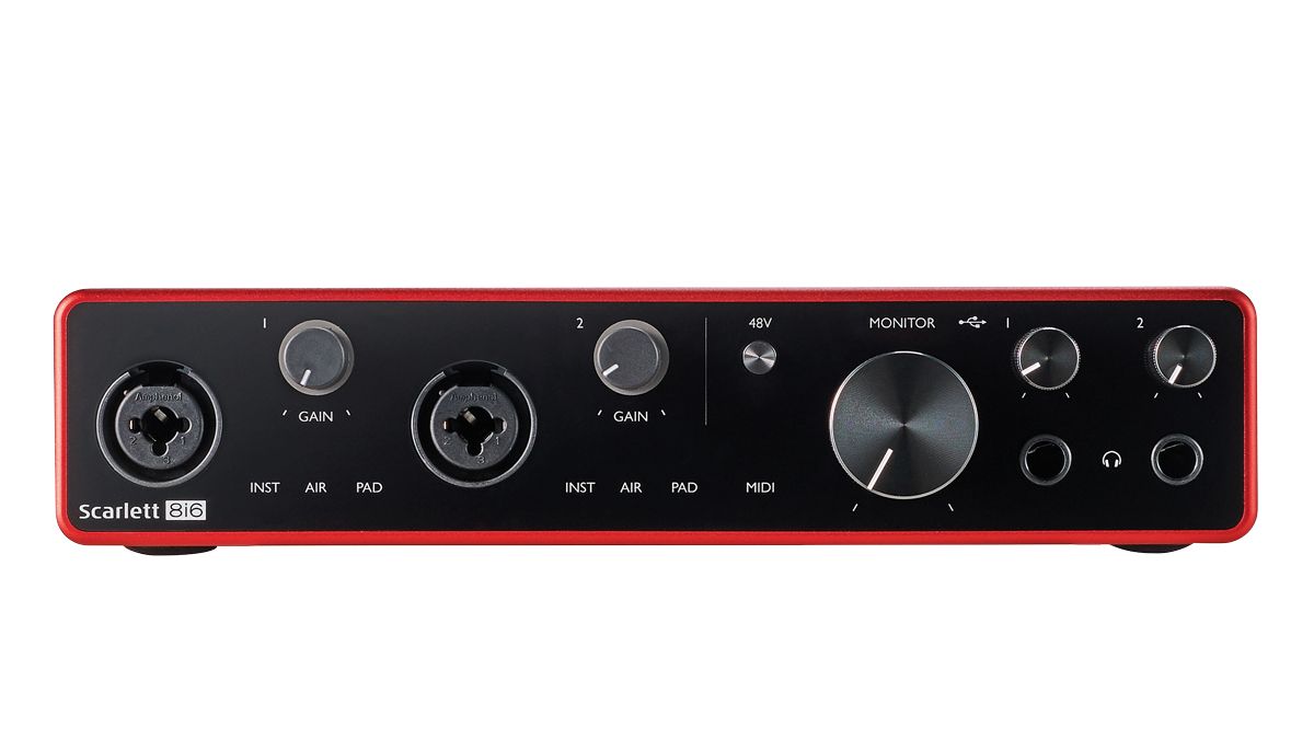 Focusrite Scarlett 8i6 (3rd Gen) USB Audio Interface – Guitar